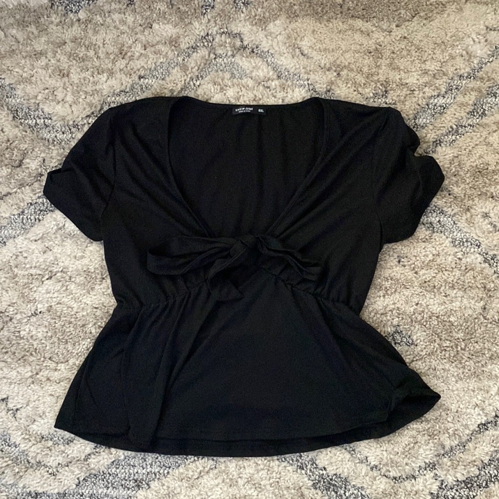 Shein curve love short sleeve top